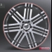 Диск RST Black с красной окантовкой